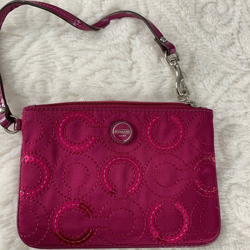 Coach wristlet